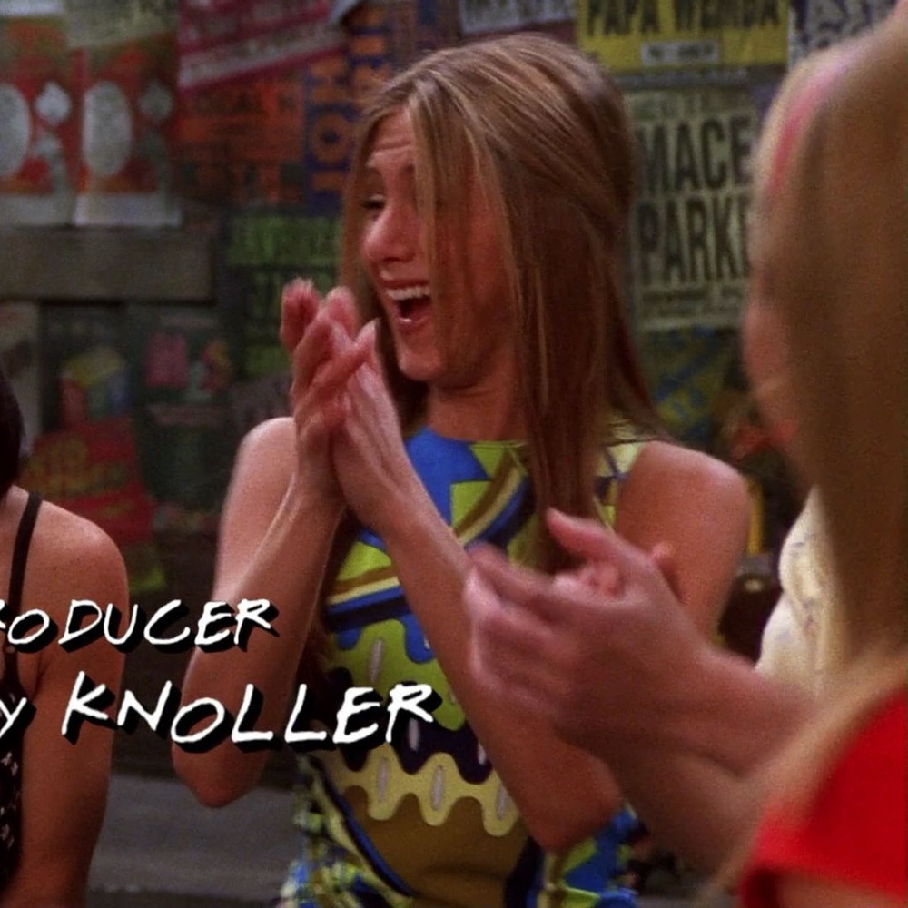 Extremely Rare Alt. Graphic Geometric Tank ASO Rachel Green on Friends - Picture 5 of 11